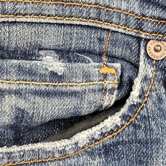 Vintage Citizens of Humanity Jeans 28 Ingrid 002 Stretch Low Waist Flare - Picture 9 of 16